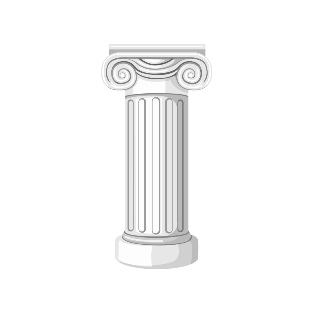 Logo Florista Circular Blanco Negro